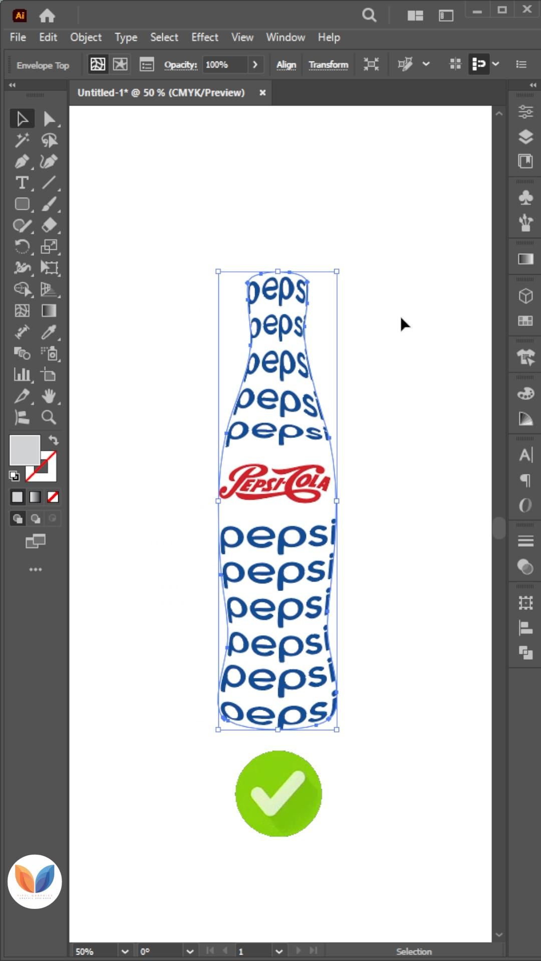 Adobe Illustrator Tips – Fitting Texts in A Bottle  Illustrations freelancer
