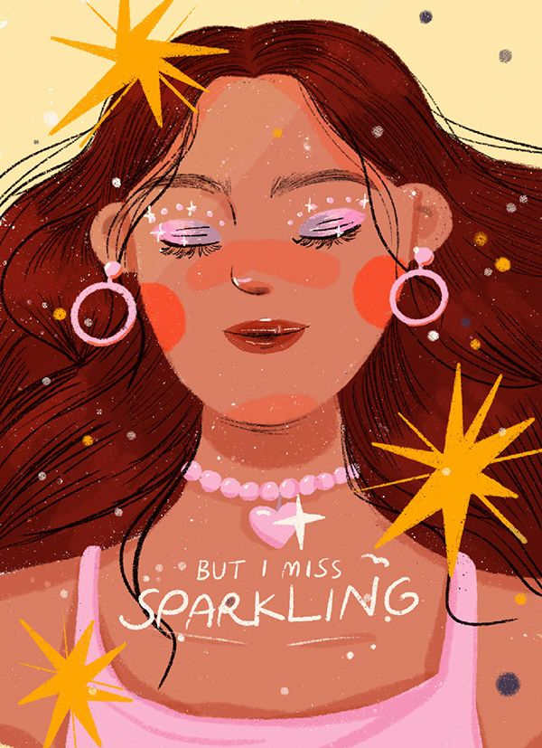 Bejewelled Illustration – Noiameta 🌙  Illustrations freelancer