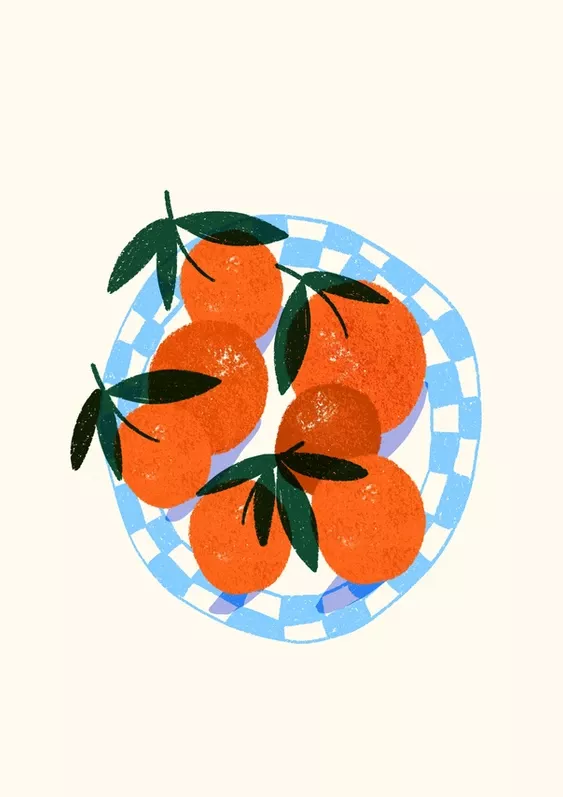 Oranges | Portfolio  Illustrations freelancer